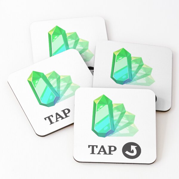 Item preview, MTG Emerald with TAP designed and sold by PODTycoon.