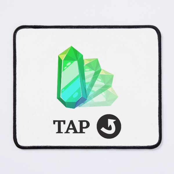 Item preview, MTG Emerald with TAP designed and sold by PODTycoon.