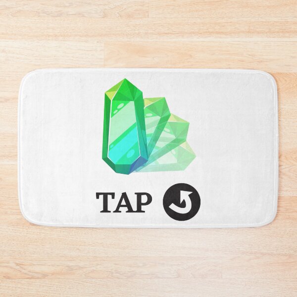 Item preview, MTG Emerald with TAP designed and sold by PODTycoon.