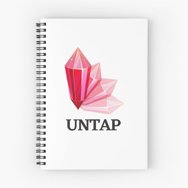 Item preview, MTG Ruby with UNTAP designed and sold by PODTycoon.