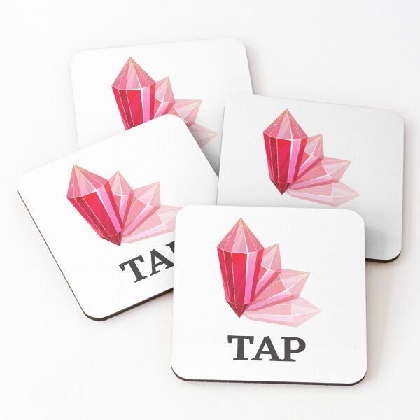 Item preview, MTG Ruby with TAP designed and sold by PODTycoon.