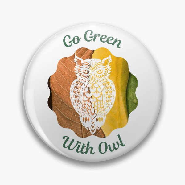 Item preview, Go Green With Owl designed and sold by kucingmaikan.