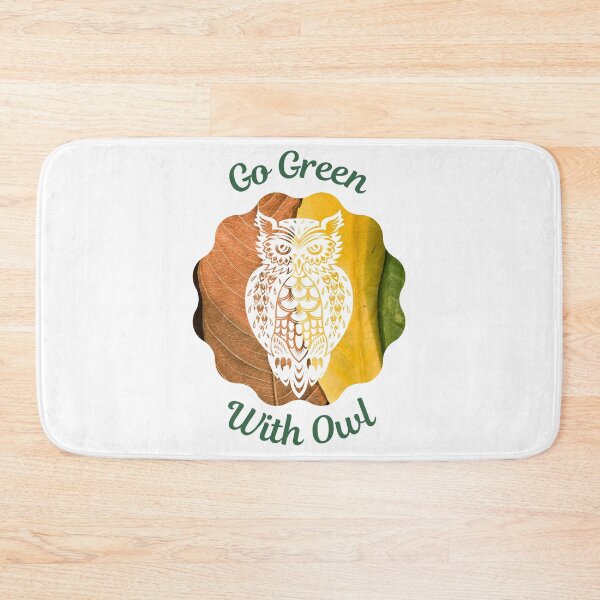 Item preview, Go Green With Owl designed and sold by kucingmaikan.