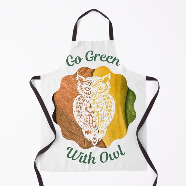 Item preview, Go Green With Owl designed and sold by kucingmaikan.