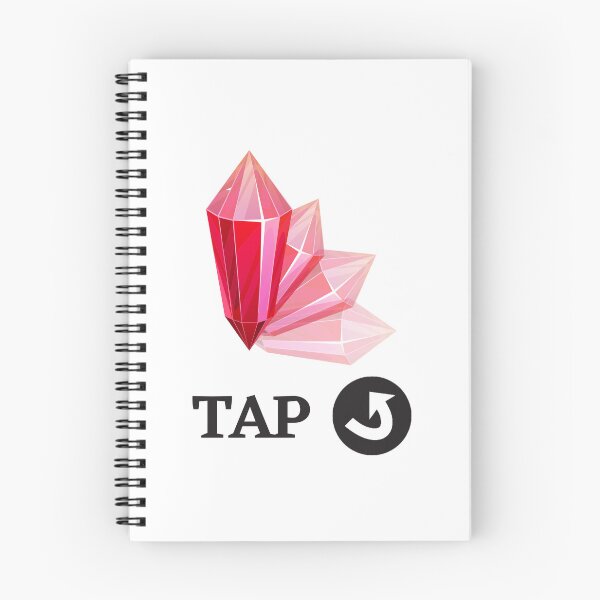 Item preview, MTG Ruby with TAP designed and sold by PODTycoon.