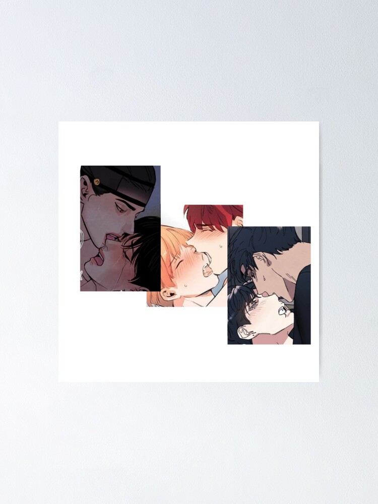 Yaoi manwha gay Poster for Sale by ValentinaGraphs