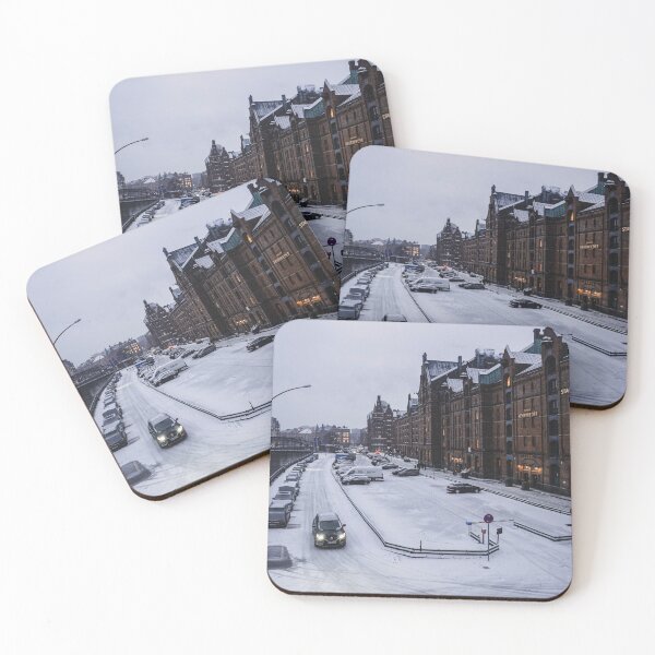 Item preview, Winter in Hamburg designed and sold by FigureAndFold.