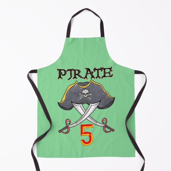 Item preview, 5 Year Old Birthday, Pirate designed and sold by dalypdesign.
