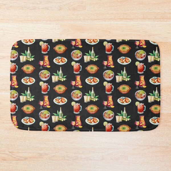 Item preview, Assorted Mexican Food - Pozole, Croquetas, Michelada, Mezcal, Locro and Sangria designed and sold by Alicia Chee.