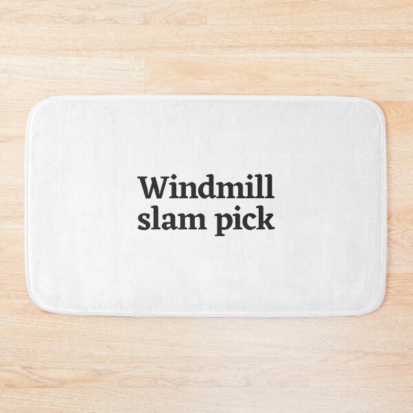 Item preview, Windmill slam pick designed and sold by PODTycoon.