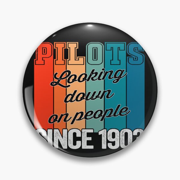 Item preview, Pilots looking down on peaople - Vintage gift designed and sold by FouDeeziner.