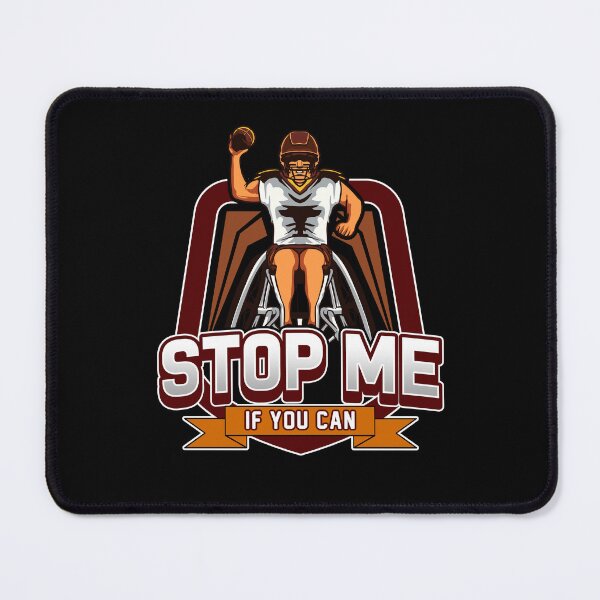 Item preview, Stop Me If You Can Wheelchair American Football designed and sold by thingsandthings.