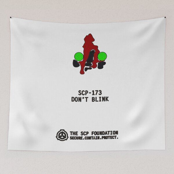 Item preview, SCP- 173 DON'T BLINK designed and sold by Yu-u-Ta.