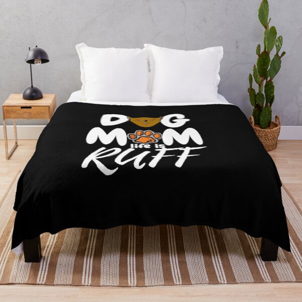 Item preview, dog mum ruff | dog mom life is ruff| designed and sold by mauryaart563.