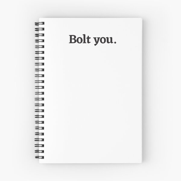 Item preview, Bolt you. designed and sold by PODTycoon.