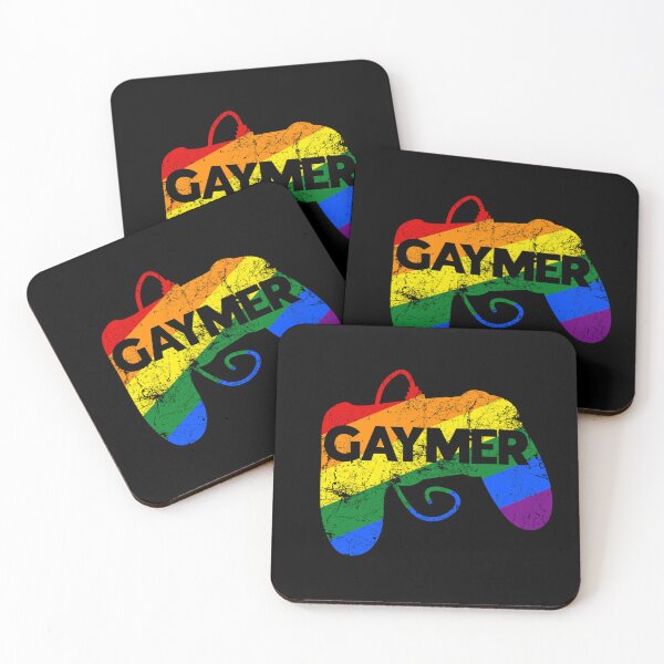Item preview, Gaymer Gay Gamer Gayming LGBT Video Gaming Rainbow designed and sold by juvajay.