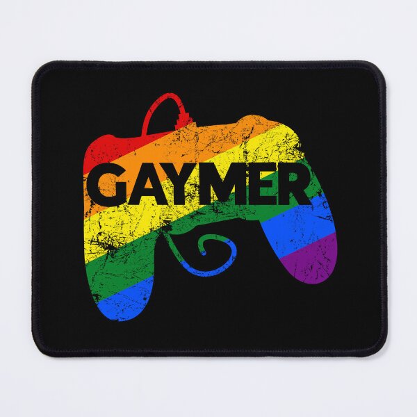 Item preview, Gaymer Gay Gamer Gayming LGBT Video Gaming Rainbow designed and sold by juvajay.