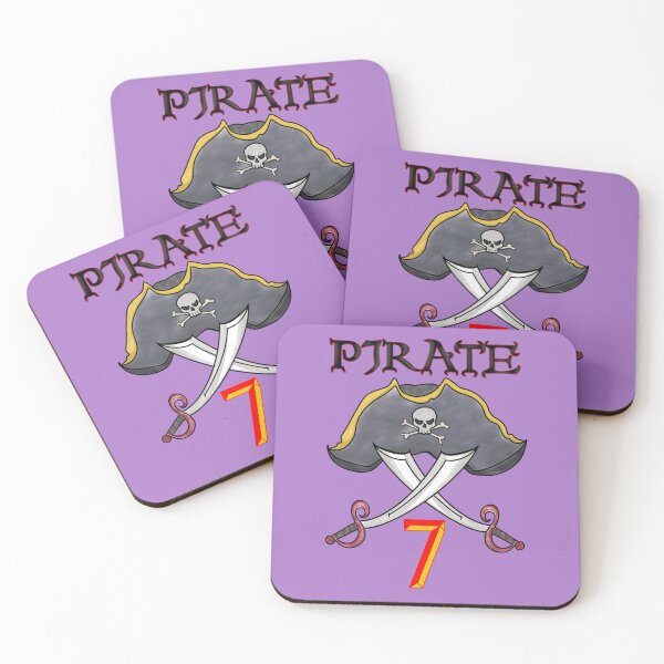 Item preview, Cumpleaños De 7 Años, Pirata designed and sold by dalypdesign.