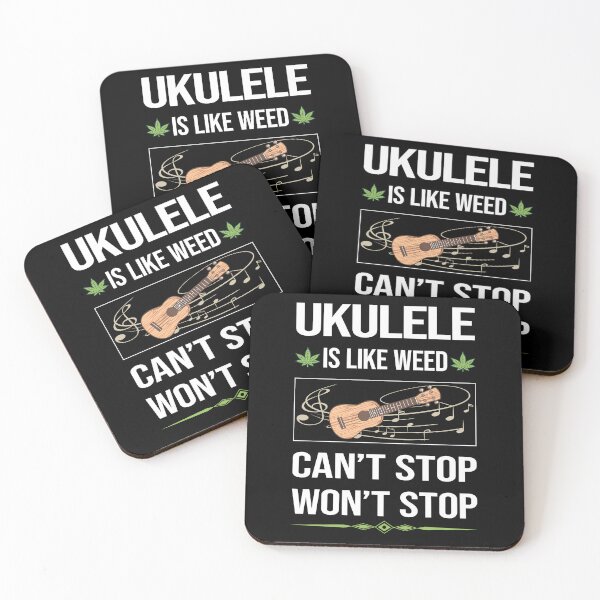 Item preview, Funny Can't Stop Ukulele designed and sold by ArydeaNoriega.