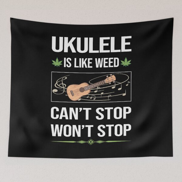 Item preview, Funny Can't Stop Ukulele designed and sold by ArydeaNoriega.
