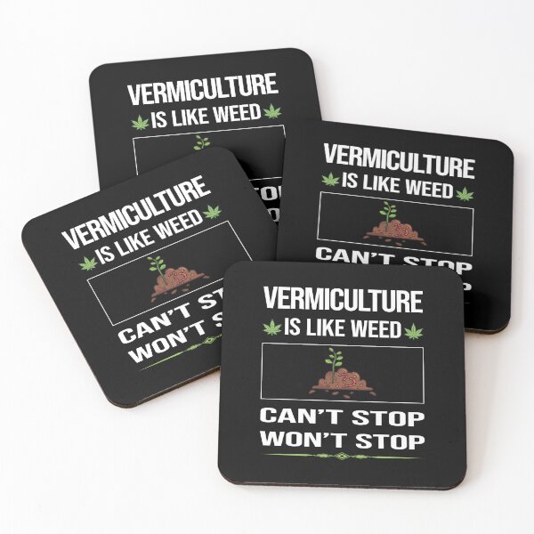 Item preview, Funny Can't Stop Vermiculture Worm Farming Farmer Vermicompost Vermicomposting designed and sold by ArydeaNoriega.