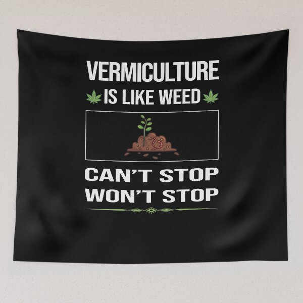 Item preview, Funny Can't Stop Vermiculture Worm Farming Farmer Vermicompost Vermicomposting designed and sold by ArydeaNoriega.
