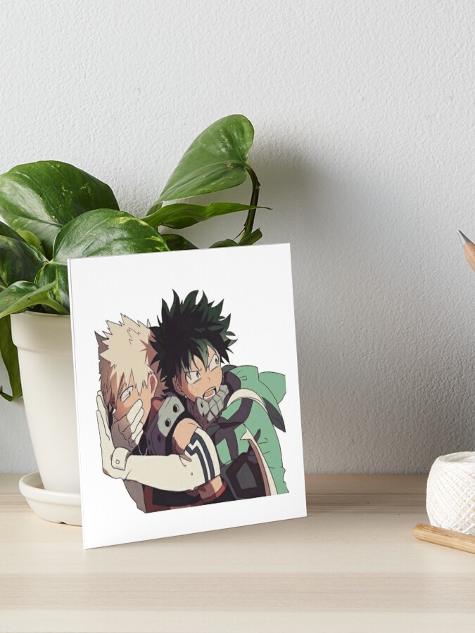 My Hero Academia Bakudeku Yaoi Kiss Anime Poster Picture Canvas ...