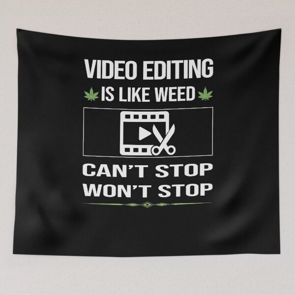 Item preview, Funny Can't Stop Video Editing Editor designed and sold by ArydeaNoriega.