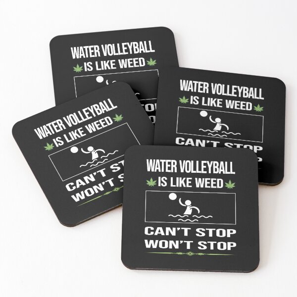 Item preview, Funny Can't Stop Water Volleyball designed and sold by ArydeaNoriega.