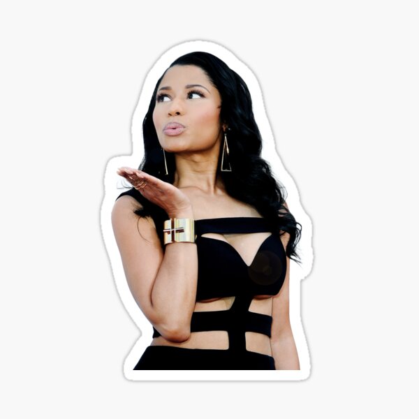 Nicki manaj back the barbz with Barbie tings nicki minaj Sticker