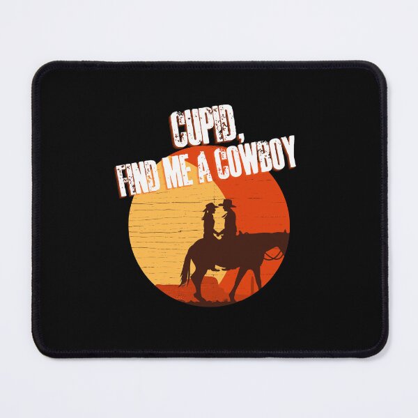 Item preview, Cupid, find me a cowboy design - Valentines Day quotes designed and sold by HROC.