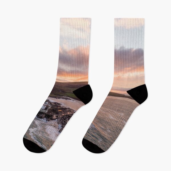 Item preview, Irish Lighthouse with Sunset designed and sold by StephenPower.