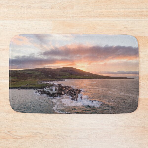 Item preview, Irish Lighthouse with Sunset designed and sold by StephenPower.