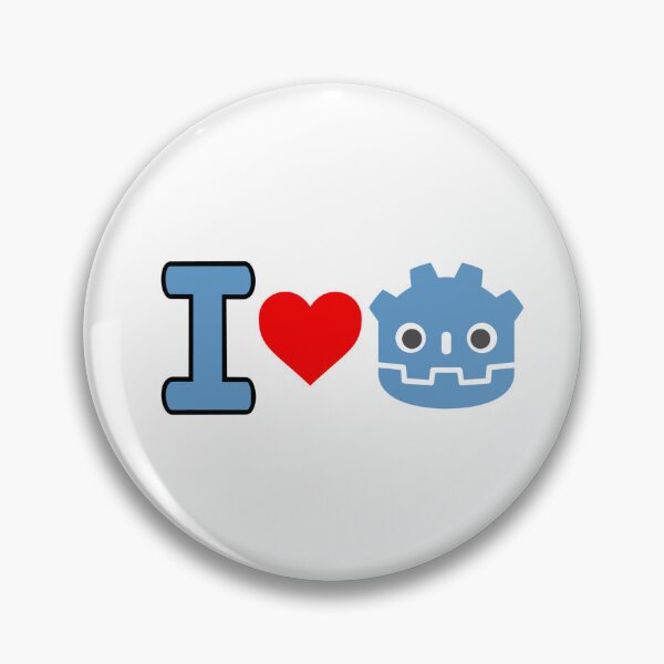 Item preview, I Love Godot designed and sold by Quenut.