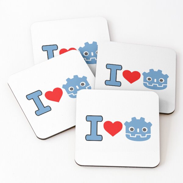 Item preview, I Love Godot designed and sold by Quenut.