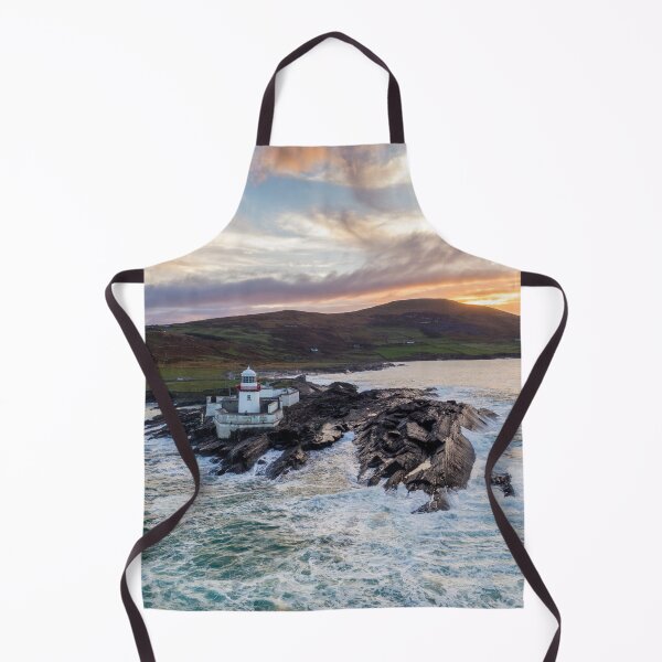Item preview,  Irish Lighthouse with Sunset 2 designed and sold by StephenPower.