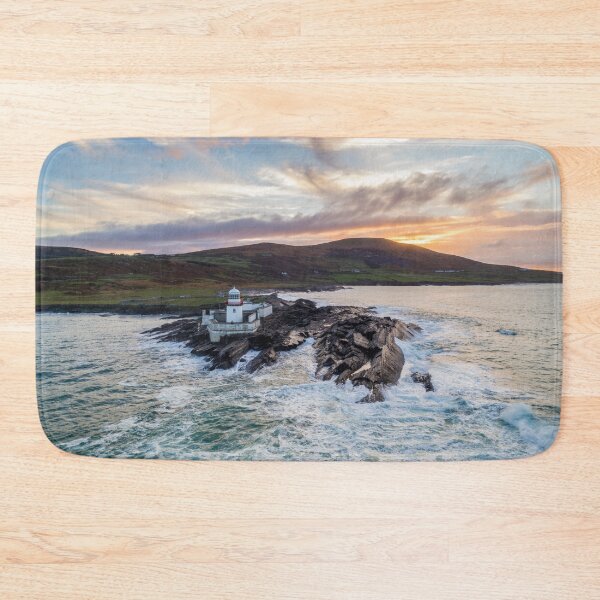 Item preview,  Irish Lighthouse with Sunset 2 designed and sold by StephenPower.