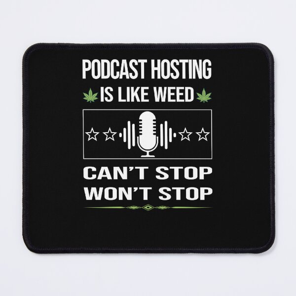 Item preview, Funny Can't Stop Podcast Hosting designed and sold by FulviaContreras.