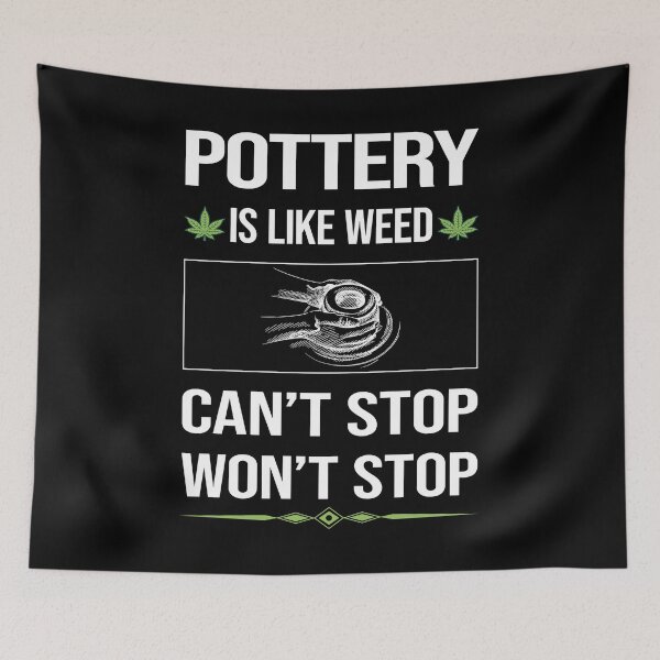 Item preview, Funny Can't Stop Pottery Potter designed and sold by FulviaContreras.