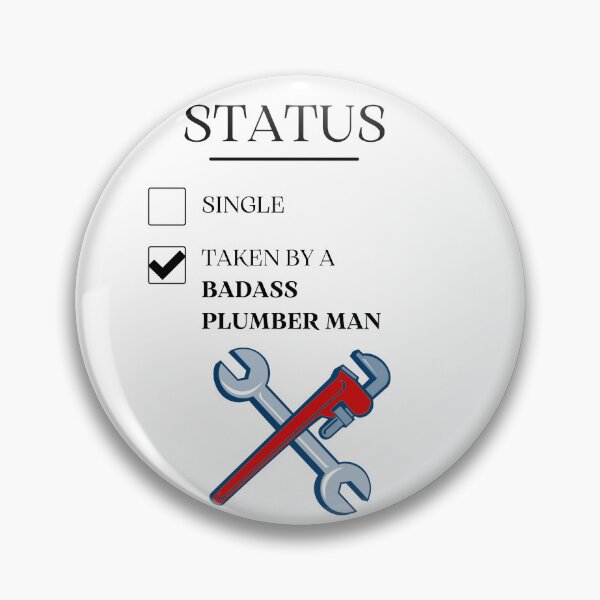 Item preview, Wife of a badass plumber designed and sold by EnjoyLifeMerch.