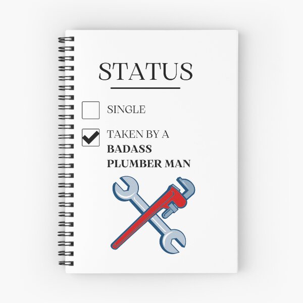 Item preview, Wife of a badass plumber designed and sold by EnjoyLifeMerch.