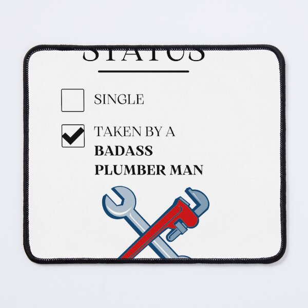 Item preview, Wife of a badass plumber designed and sold by EnjoyLifeMerch.