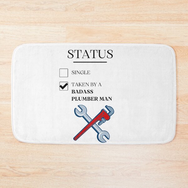 Item preview, Wife of a badass plumber designed and sold by EnjoyLifeMerch.