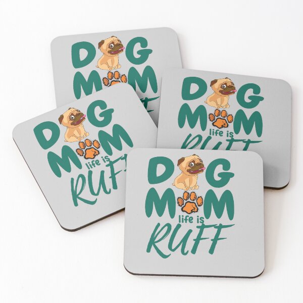 Item preview, dog mum ruff | dog mom life is ruff| designed and sold by mauryaart563.