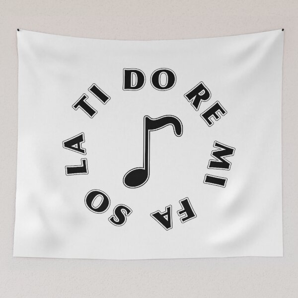 Item preview, Do Re Mi Fa So La Ti Musical Note designed and sold by janraydesigns.