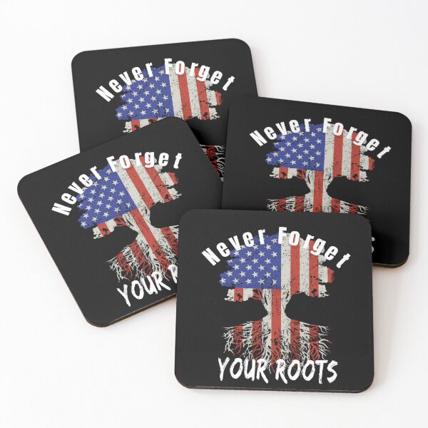 Item preview, Never Forget Your Roots with Flag Design designed and sold by Craftynistia.
