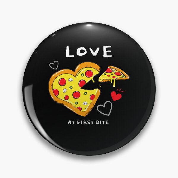 Item preview, Love At First Bite Pizza Lover Heart designed and sold by mrkedi123.