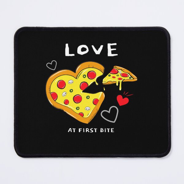 Item preview, Love At First Bite Pizza Lover Heart designed and sold by mrkedi123.