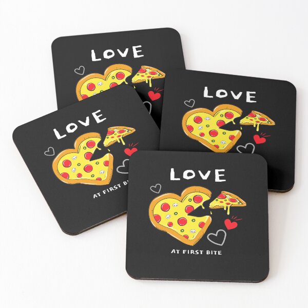 Item preview, Love At First Bite Pizza Lover Heart designed and sold by mrkedi123.