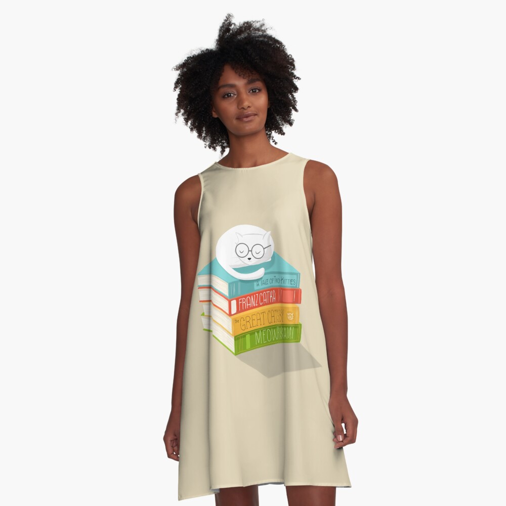 Item preview, A-Line Dress designed and sold by cartoonbeing.